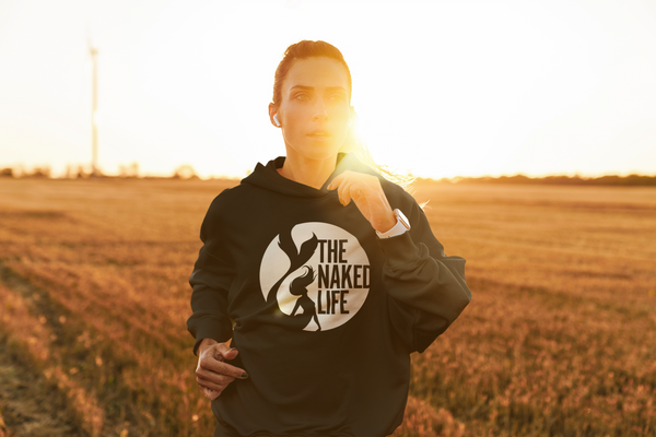 The Naked Life Hoodie Black